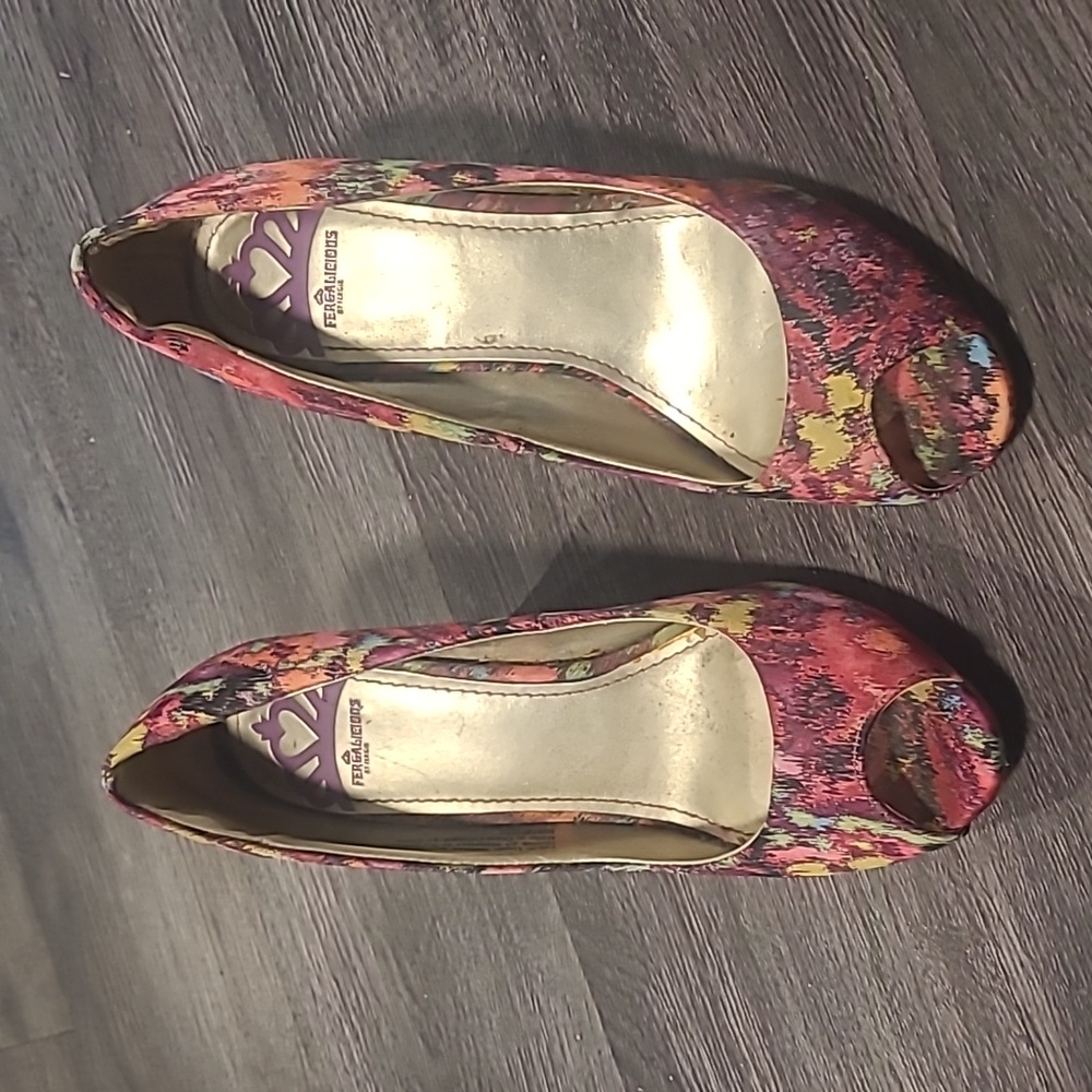 Multicolor Heels